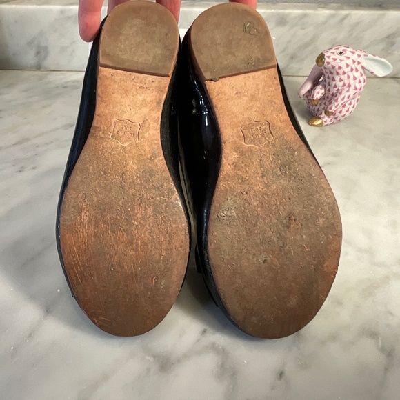 Janie and Jack Ballet Flats with Bow Detail Size 13 - Picture 5 of 7